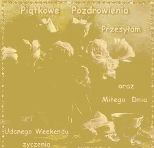 Bukiet róż w wazonie piątkowe pozdrowienia